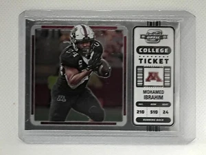 Mohamed Ibrahim 2023 Chronicles Contenders Optic Draft - RC #19 - Minnesota - Picture 1 of 2