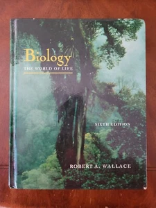 Biology: World of Life Sixth Edtion Wallace Hardcover 1992 - Imagen 1 de 5