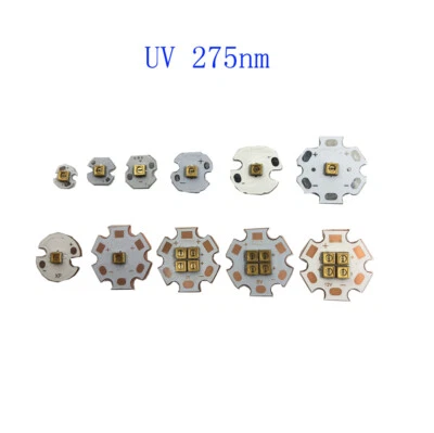 275nm Deep UVC LED Diode Lamp SMD beads UV Steriliza Board With 6V 12V 24V PCB - Image 1 of 4