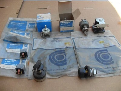 Piezas de camión Volvo GMC blanco. interruptores relés Foto 1 de 4