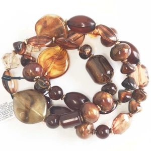 Pulsera elástica apilable Chicos Boho 3 piezas elegante mujer fiesta vacaciones joyería - Imagen 1 de 5