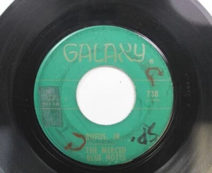 Hear! R&B Instr. 45 The Merced Blue Notes - Rufus Jr Thompin On Galaxy - Picture 1 of 2