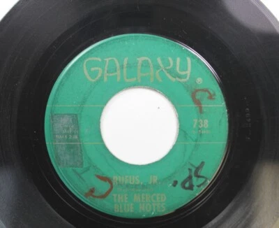 Hear! R&B Instr. 45 The Merced Blue Notes - Rufus Jr Thompin On Galaxy - Image 1 of 2