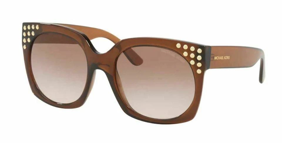 Michael Kors Sunglasses Mk2067 334813 Dark Brown Crystal 56mm