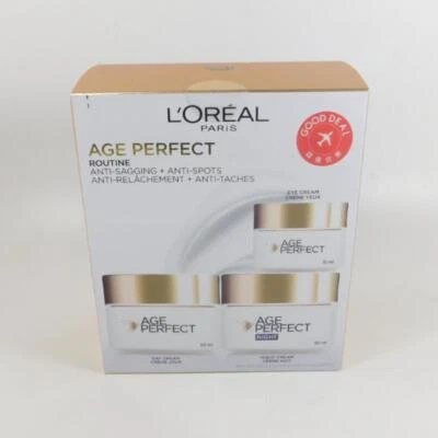 L'oreal Paris Edad Perfecta Rutina Anti-Flacidez + Anti-Manchas SET *NUEVO EN CAJA* Foto 1 de 3