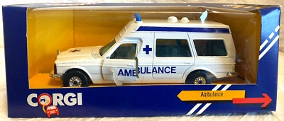 NIB Vintage 1986 Corgi Mercedes Ambulance 406/3 (Seller Cat#0295) - Image 1 of 4