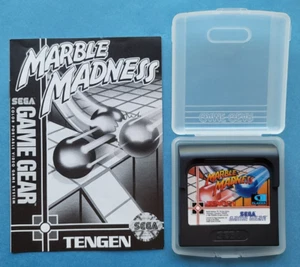 Marble Madness - Sega Game Gear, 1992 with Manual - Bild 1 von 3