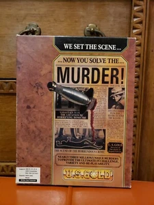 US Gold Murder Vintage IBM 3.5" PC Computer Game Vintage Rare 1991 - Picture 1 of 9