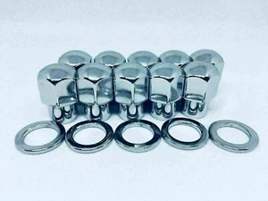 Ford XK - BA 1/2"UNF 10 Centerline Convo Pro Wheel Nuts & Washers - Picture 1 of 3