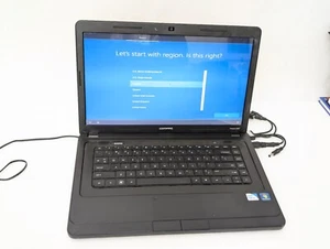 Compaq CQ57 Intel Celeron B800 @1.5 GHz 4GB RAM 320GB HDD WIN 10 - Picture 1 of 13
