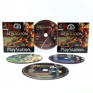 Playstation 1 Spiel : The Legend of Dragoon - CDs mit Anleitung Ohne OVP / PS1 - Bild 1 von 7