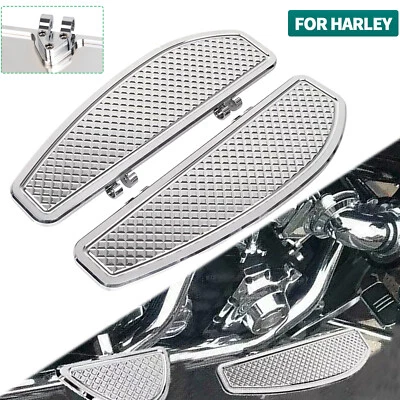 Driver Floorboards For Harley Heritage Softail Deluxe FLSTN Slim FLS Road King - Imagem 1 de 4