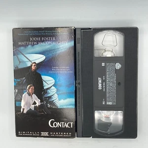 Contact (1997), VHS Movie, Warner Home Video (1998), Sagan novel x Zemeckis - Picture 1 of 2