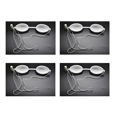 4pcs White IPL 190-2000nm Protection Eyepatch Photon Laser Cosmetology Goggles - Image 1 of 4