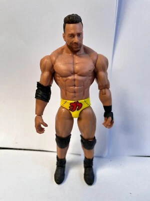 Wwe La Caballero Mattel Lucha Juguete Figura de Acción Básico Serie 141 Amarillo - Imagen 1 de 4