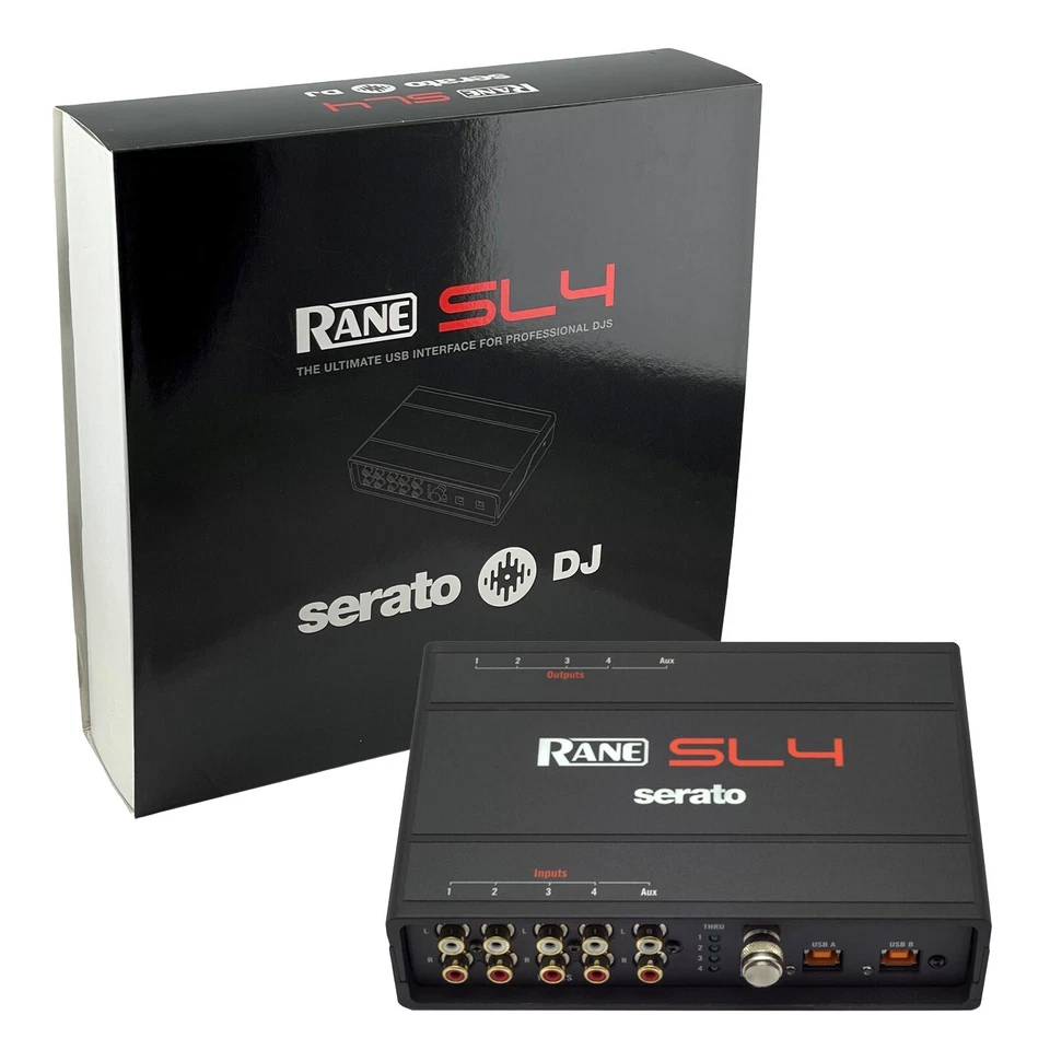 RANE SL4 DJ Interface with Serato DJ (2) USB Ports / Input for (4) Turntables - Image 1 of 4