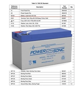 Fluke Calibration 732C 732B Ersatzakku Teile-Nr. 887042 5 Jahre Lebensdauer - Bild 1 von 1