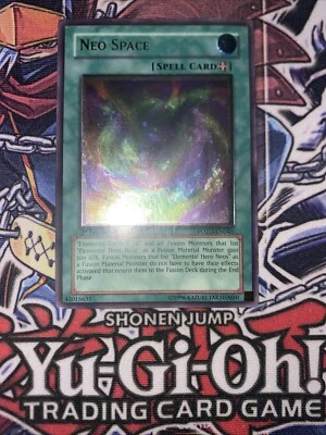 Yugioh! Neo Space POTD-EN046 Ultimate Rare 1st Edition LP  Looks Great - Image 1 of 4