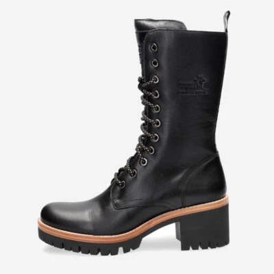 Panama Jack Pisa warm gefütterte hohe Luxus Stiefel mit Absatz