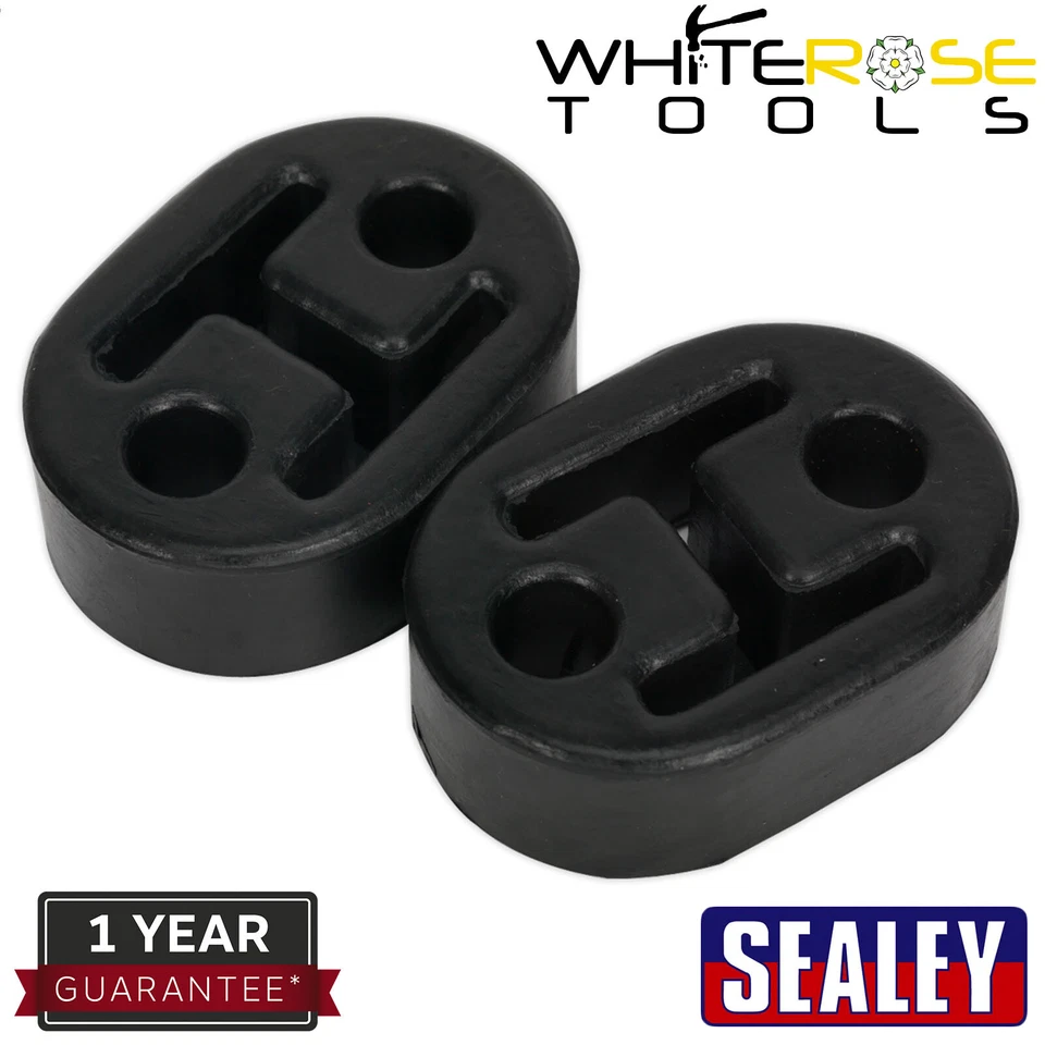 Sealey EX02 Exhaust Mounting Rubbers Size 60 X 41 X 20 Set of 2