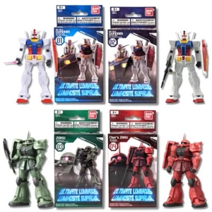 Figura de acción luminosa Gundam Ultimate luces LED Gundam, Zaku, Char's Zaku - Imagen 1 de 23