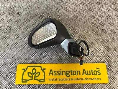 Espejo retrovisor eléctrico Peugeot 207 CC MK1 FL 2009-14 paso cercano azul 96807053XT Foto 1 de 4