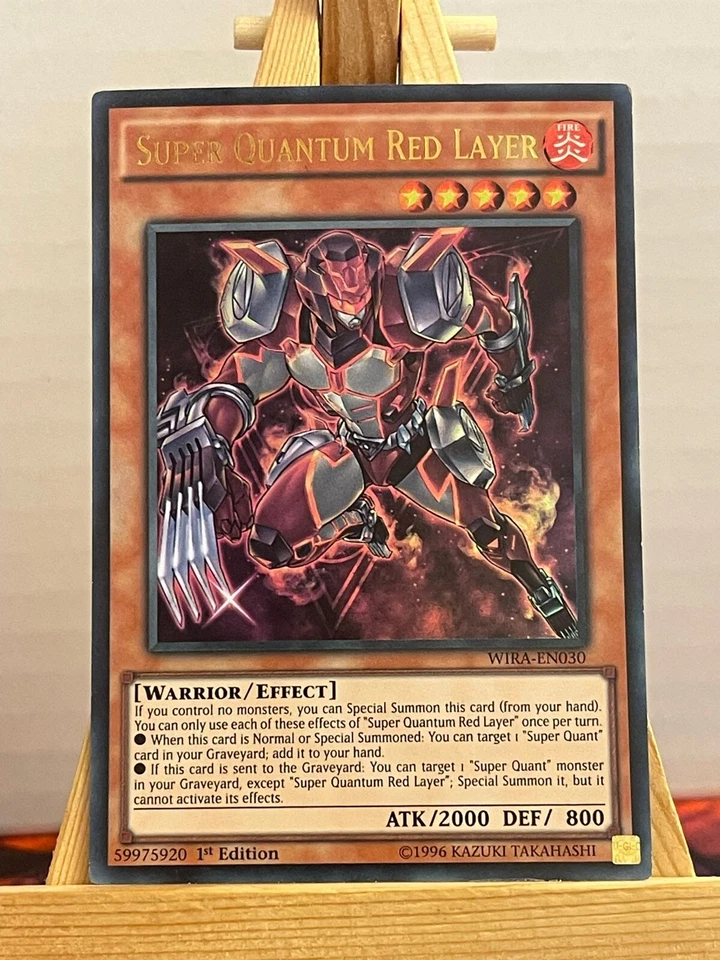Superquantum Rote Schicht WIRA-EN030 Ultra Rare Englisch NM YUGIOH - Bild 1 von 1