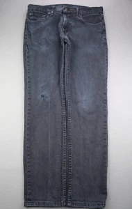 Pantalones de mezclilla para hombre 2014 Levi's 511 calce ajustado elásticos desgastados oscuros talla 33x30 - Imagen 1 de 10