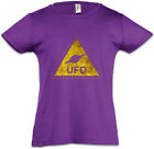 Ufo Sign Kids Girls T-Shirt Alien 12 Grey Area Tr3b Blue 51 Book Flying Saucer