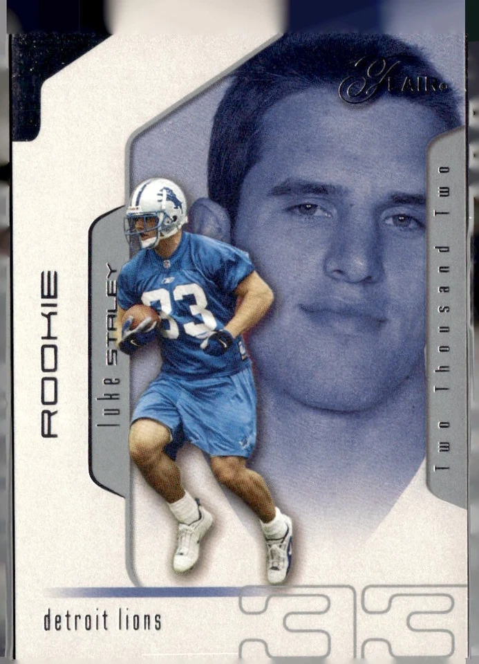 2002 Fleer Flair Luke Staley Rookie /1250 - Image 1 of 2