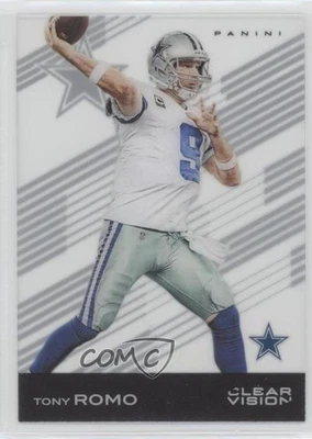 2015 Panini Clear Vision Tony Romo (White Jersey) #22 - Image 1 of 2
