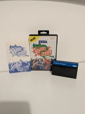 Double Dragon US BLUE RERELEASE - Sega Master System  - Image 1 of 4