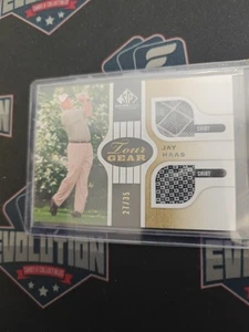 2012 UD Upper Deck SP Tour Gear Jay Haas Dual Shirts - Picture 1 of 2