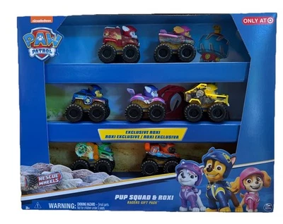 New Paw Patrol Rescue Wheels Pup Squad & Roxi Racers Vehicles Exclusive NIB - Image 1 of 4