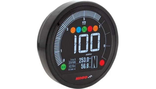 Koso DL-04 LCD Multifunction Guage Harley XL 2014-2017 Dyna 2012-2017 - Изображение 1 из 1