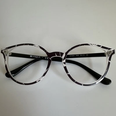 VOGUE VO5254 Color Transparente/Negro 2698 Talla 52-18-140 Foto 1 de 4