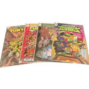 Lot of 4 IDW Teenage Mutant Ninja Turtles Comics Rise, Adventures, Ghostbusters2 - Picture 1 of 24