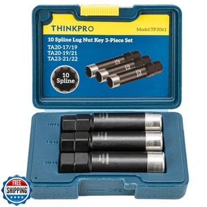 Enchufe de tuerca Thinkpro 10 estrías, enchufe de tuerca de 3 piezas compatible con Bimecc  - Imagen 1 de 5