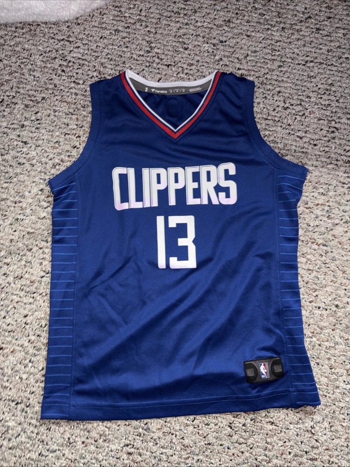 Camiseta visitante Fanatics Paul George Los Angeles Clippers #13 (talla juvenil M) Foto 1 de 1