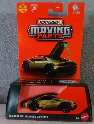 2025 Matchbox Moving Parts - Lamborghini Huracan Sterrato - Yellow 44/50 - NIP - Image 1 of 2