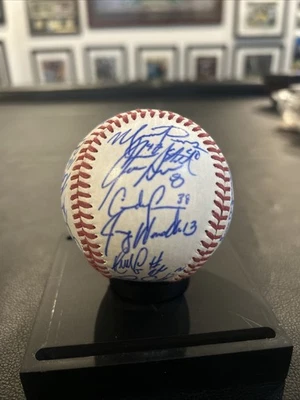 Béisbol autografiado Machining Valley Scrappers 2012 Foto 1 de 4