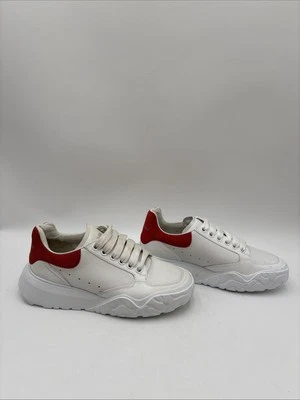 Zapatillas Mujer Alexander McQueen Court Blanco/Rojo Talla 36 Foto 1 de 4