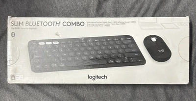 Logitech Bluetooth Wireless Keyboard and Mouse Combo - MK380S - Image 1 of 4
