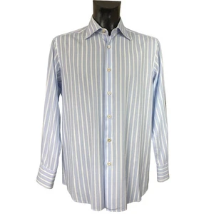 CAMISA PAL ZILERI SARTORIALE ITALIA ALGODÓN CON PUNTAS ABOTONADAS. TALLA: L, 42, 16 1/2 - Imagen 1 de 9