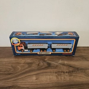 Vintage Boxed Matchbox Super Kings K145 K-145 Iveco Tipper Truck - Picture 1 of 6