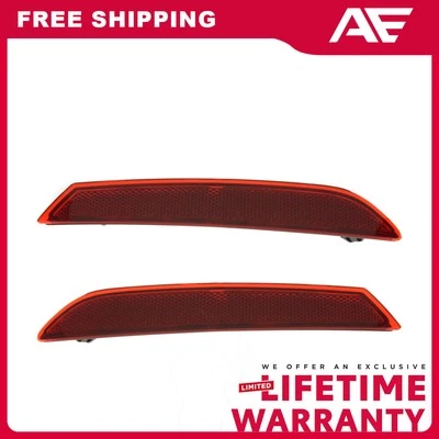 Rear Bumper Reflectors Set For 2017-2023 BMW 530i 540i 530e - Image 1 of 4