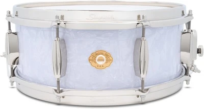 Slingerland Radio King Artist Snare Drum - 5.5 inches x 14 inches, White Marine - Image 1 of 4
