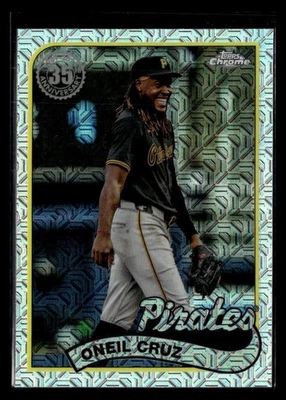 2024 Topps Update #T89CU-48 Oneil Cruz 1989 Topps 35th Anniversary Chrome - Image 1 of 2