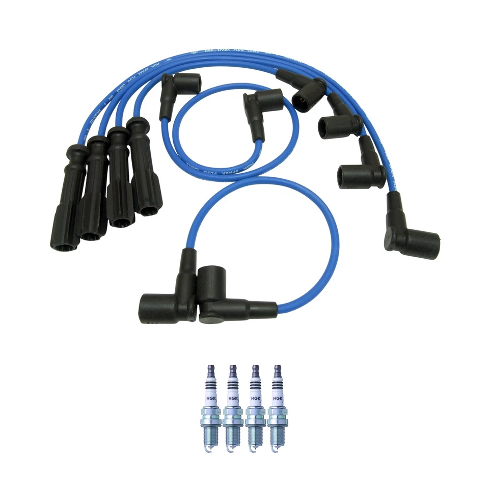 Комплект из 4 иридиевых свечей зажигания NGK 7 мм для Volvo 740 780 940 2,3 л L4 FI GAS - Изображение 1 из 1