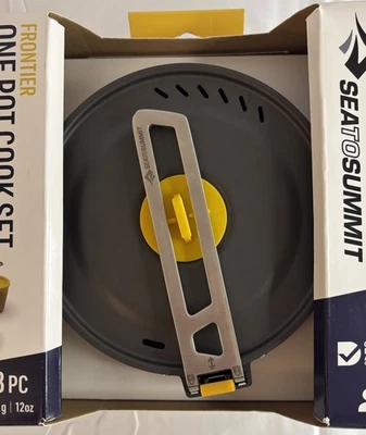 Sea to Summit Frontier Ultralight One Pot Cook Set 3pc 12oz Brand New In Box - Image 1 of 4